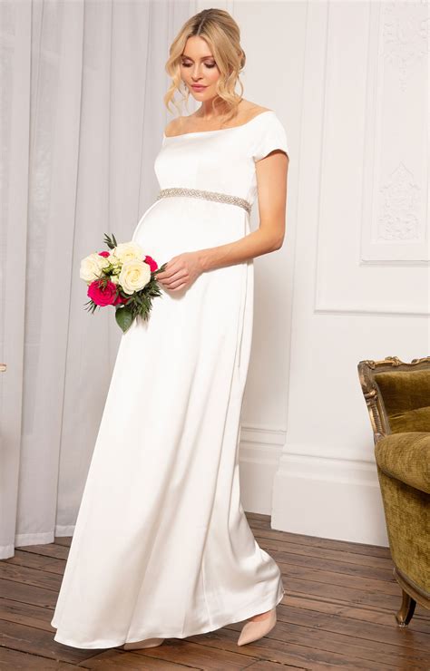 Aria Maternity Wedding Gown Ivory - Maternity Wedding Dresses, Evening Wear and Party Clothes by ...