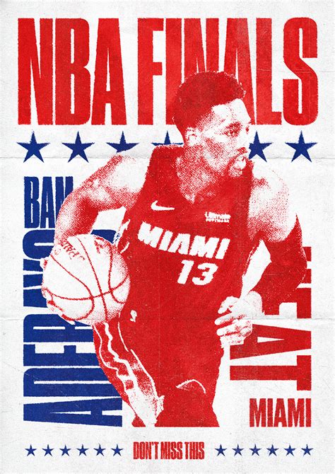 NBA FINALS POSTERS on Behance
