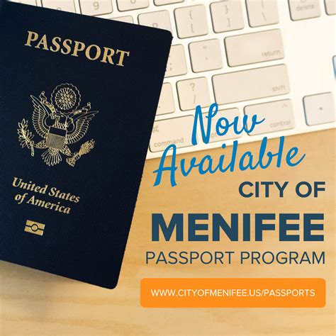 The City of Menifee is now a Passport Acceptance Facility! ️ 🗺️ (City ...