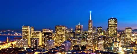 Download wallpaper 2560x1024 california, city, top view, sky, building ...