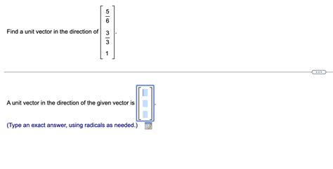 Unit Vector Direction 的图像结果