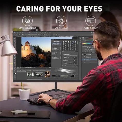 ReHisk 22 Inch Computer Monitor FHD 1080P Desktop Display India | Ubuy