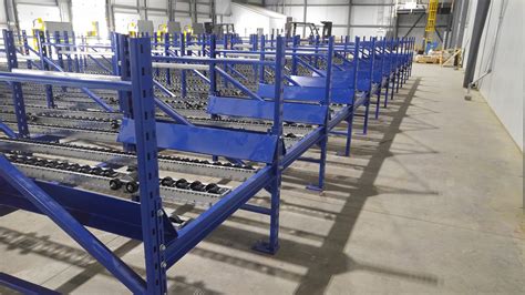 Image result for Pallet Flow Rack Installation