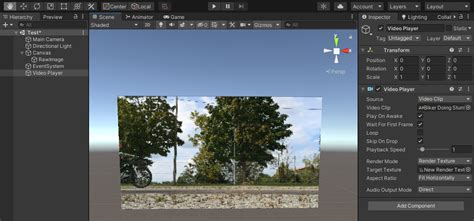 Unity Video URL 的图像结果