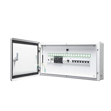 Schneider Acti 9 - SPN DB - Double Door Metal -IP43 6 Ways A9HSND06 ...