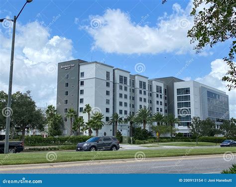 The Exterior of a Marriott Courtyard and Residence Inn in Laureate Park ...