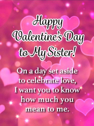 😝 😝 Valentines Day Messages For Sister 😝 😝 | Happy valentines day ...