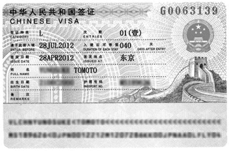 如何正确识读中国签证（为您服务）(组图)-搜狐滚动