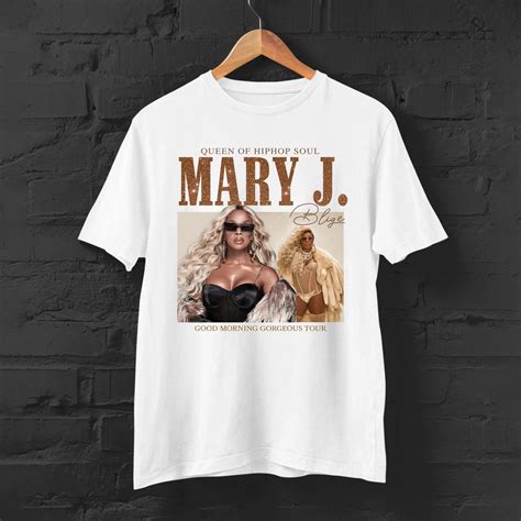 Mary J Blige Shirt, Mary J. Blige Good Morning Gorgeous Tour Shirt ...
