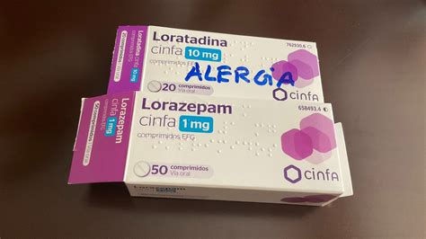 Toma durante días un ansiolítico en lugar de una pastilla para la alergia por el diseño del envase