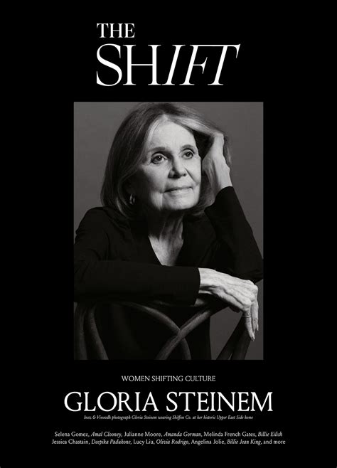 Gloria Steinem Is The Shift‘s Inaugural Cover Star - AOL