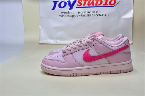 Qc triple pink dunks from joy : r/Repsneakers