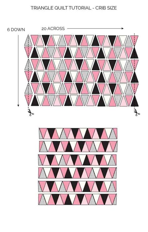 Image result for Triangle Quilt Tutorial