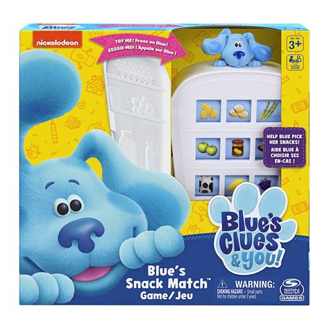 Buy Spin Master Games Nickelodeon Blue's Clues Snack Match Game ...