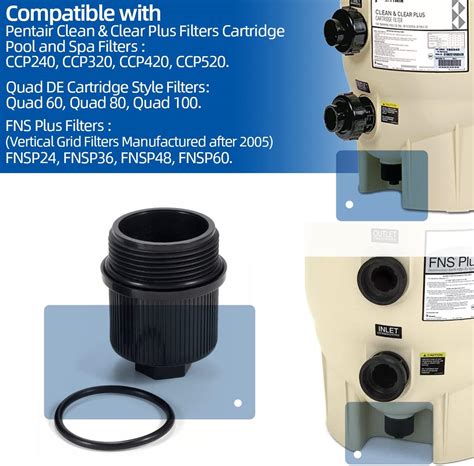 Buy Alocs Drain Plug Cap Assembly Replacement for Pentair Clean & Clear ...