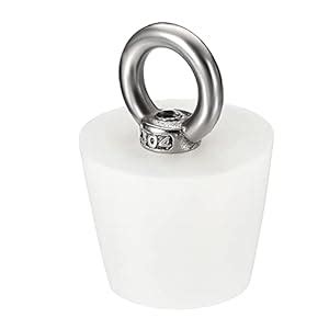 MECCANIXITY Silicone Rubber Tapered Plug 25mm to 34mm Solid Bathtub ...