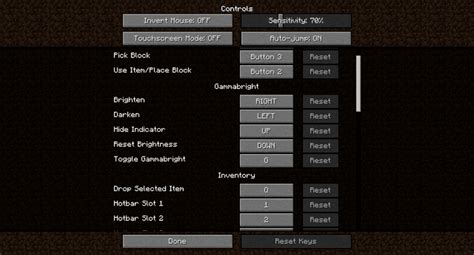 Image result for Minecraft Morph Mod Controls