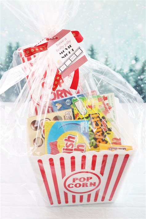 Movie Night Basket Ideas Dim The Lights, Pop The Popcorn: Unwind With