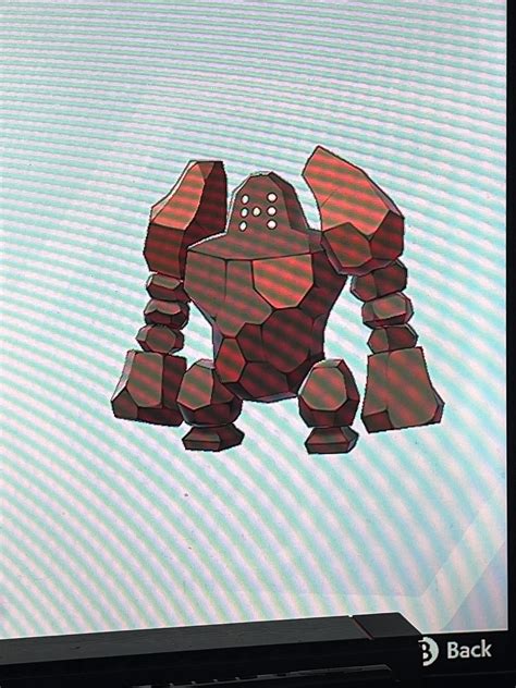 [Gen 8] Shiny Regirock in 29 encounters!! : r/ShinyPokemon