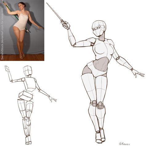 Image result for Block Pose Drawing