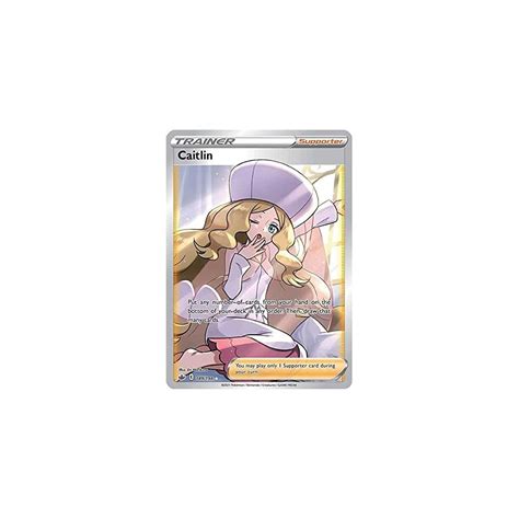 Caitlin - 189/198 - Full Art Ultra Rare - Sword & | Ubuy India