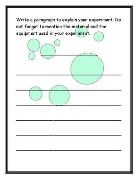 Image result for Scientific Method Graphic Organizer Worksheet
