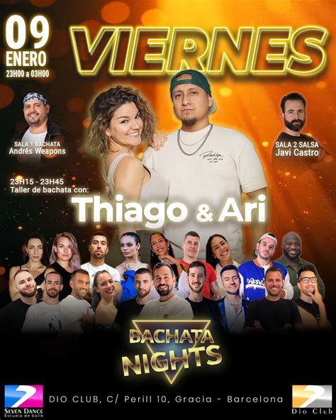 Viernes de Bachata Nights & Dio Club Salsa | Seven Dance - Escuela de ...