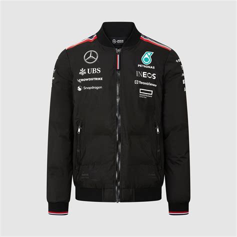 2024 Team Insulated Bomber Jacket - Mercedes-AMG F1 | Fuel For Fans