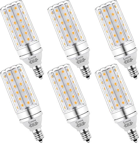 E12 LED Bulbs 12W Candelabra led Light Bulb,100 Watt Equivalent 1200lm ...