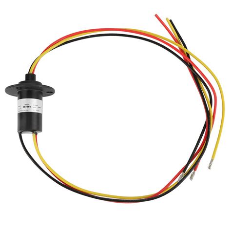 Buy 3 Wires 250RPM Mini Slip Ring 15A Multi-Channel Transmission Anti ...