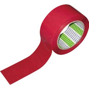 375-50 R(レッド 50MMX50M) ダンプロンテープ NO．375 50mmX50m 赤 1セット(50個) 日東電工 【通販モノタロウ】