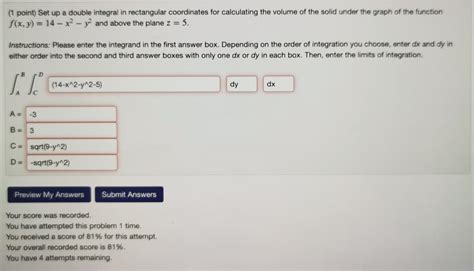 Image result for Calculating a Double Integral Over a Rectangle