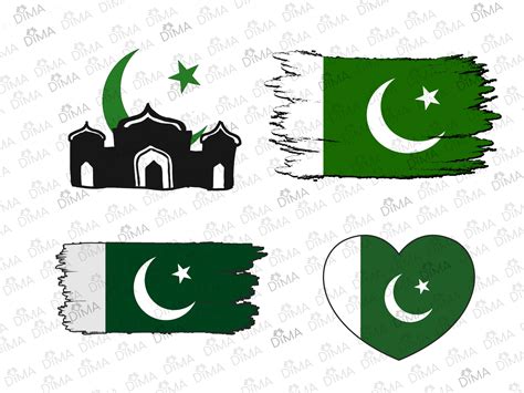 Pakistan Flag, Flag of the Star and Crescent Bundle(4), Parcham-e ...