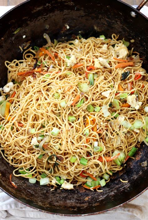 Chinese Noodles Recipe Vegetarian