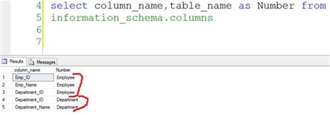 Image result for SQL Server List Columns