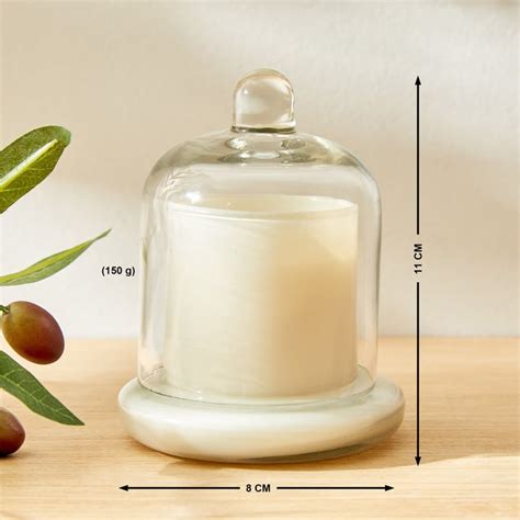 Buy Adora Calm Spa Patchouli Scented Bell Jar Candle from Home Centre ...