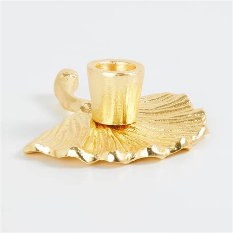 Buy Splendid Modern Luxe Metal Candle Holder from Home Centre at just ...
