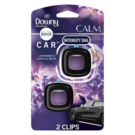 Febreze Odor Eliminating Car Air Freshener, Lavender and Vanilla Bean ...
