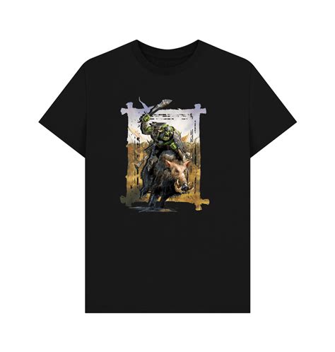Warhammer The Old World Orc & Goblin Tribes Boar Rider T Shirt – MERCH ...