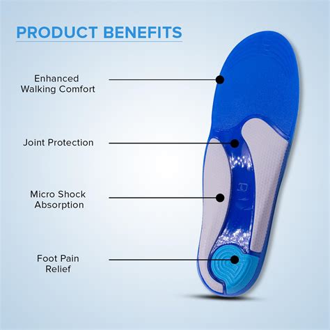 Dr Foot Women's Insole | Extra Support Orthotics For Walking Running ...