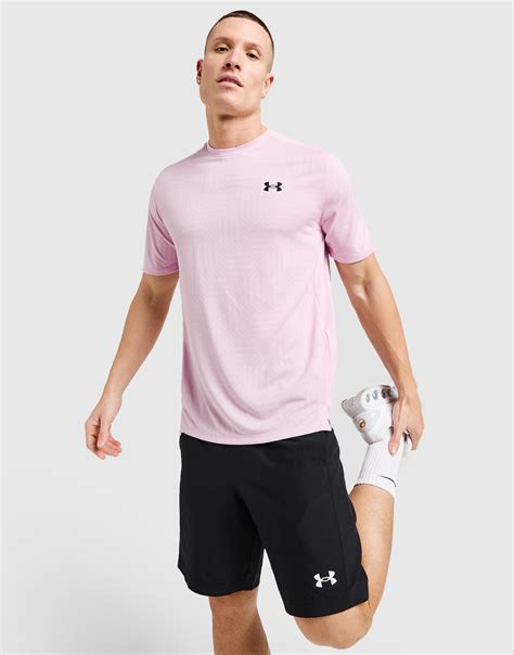Pink Under Armour Vent Geotessa T-Shirt - JD Sports NZ