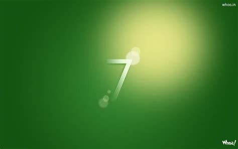 Green Color Windows 7 HD Wallpapers