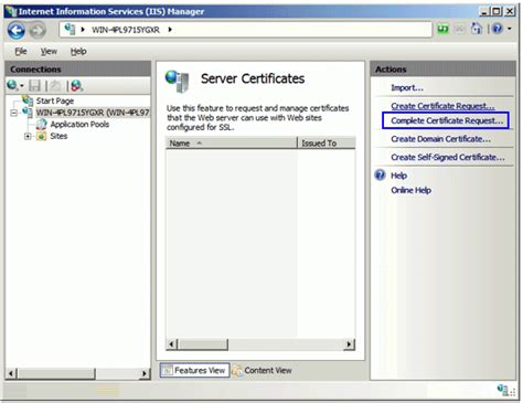 How to Install an SSL/TLS Certificate In Microsoft IIS 7 - The SSL Store™