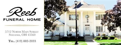 Reeb Funeral Home | Sylvania OH funeral home and cremation - Funeral ...