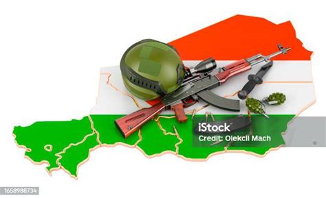 Map of Niger Civil War