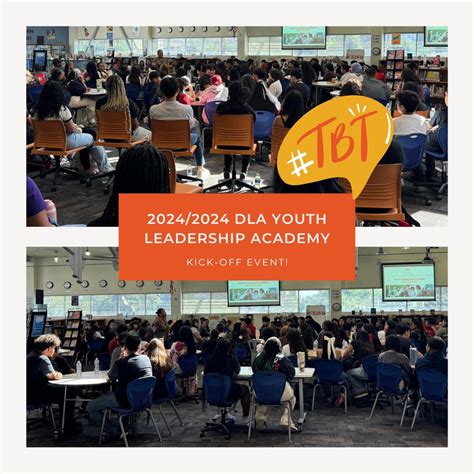 This week, DLA kicked off its 2024/2025 DLA Youth Leadership Academy at ...