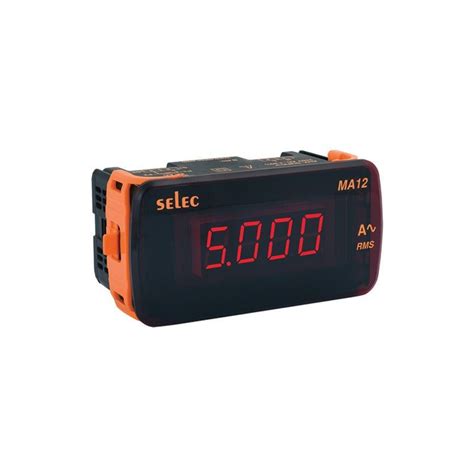 Explore Selec 48x96 Ampere Meter MA12 for Reliable Current Measurement ...