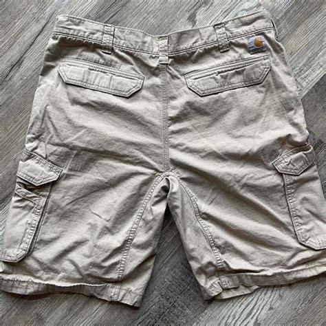 Baggy Carhartt cargo shorts. Size 38. In good... - Depop