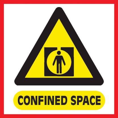 imbue CONFINED SPACE, SIGNAGE Emergency Sign Price in India - Buy imbue ...