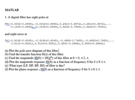 Image result for MATLAB Filter Function